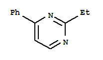 Pyrimidine, 2-ethyl-4-phenyl-(7ci,9ci)Structure,91391-86-5Structure Pyrimidine, 2-ethyl-4-phenyl-(7ci,9ci) Structure,91391-86-5Structure