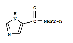 (9ci)-n-丙基-1H-咪唑-4-羧酰胺結構式_91736-11-7結構式