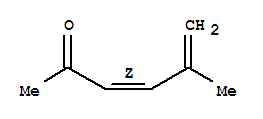 (z)-(9ci)-5-甲基-3,5-己二烯-2-酮結(jié)構(gòu)式_92180-71-7結(jié)構(gòu)式