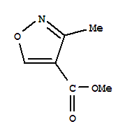 (9ci)-3-甲基-4-異噁唑羧酸甲酯結構式_92234-50-9結構式