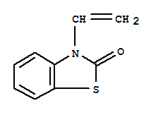 (9ci)-3-乙烯-2(3H)-苯并噻唑酮結(jié)構(gòu)式_93549-69-0結(jié)構(gòu)式