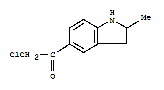 (6ci)-氯甲基 2-甲基-5-吲哚基酮結構式_99859-71-9結構式