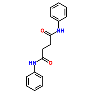 Butanediamide,n1,n4-diphenyl-Structure,15510-09-5Structure Butanediamide,n1,n4-diphenyl- Structure,15510-09-5Structure