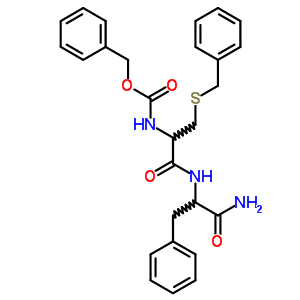 n-[2-芐基磺?；?1-[(1-氨基甲酰-2-苯基-乙基)氨基甲酰]乙基]氨基甲酸芐酯結(jié)構(gòu)式_17327-70-7結(jié)構(gòu)式
