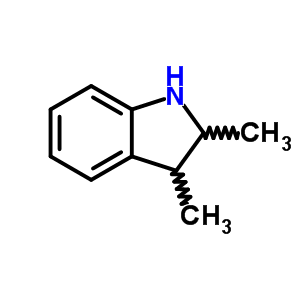2,3-二甲基吲哚啉結(jié)構(gòu)式_22120-50-9結(jié)構(gòu)式