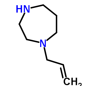 (9ci)-六氫-1-(2-丙烯基)-1H-1,4-二氮雜卓結(jié)構(gòu)式_229162-11-2結(jié)構(gòu)式