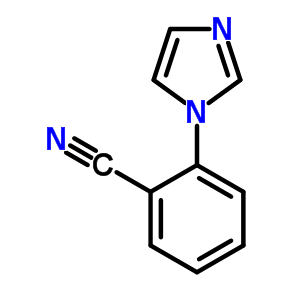 2-(1H-咪唑-1-基)苯甲腈結構式_25373-49-3結構式