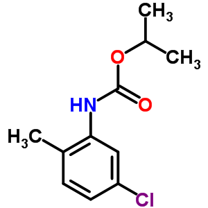 Carbamic acid,(5-chloro-2-methylphenyl)-, 1-methylethyl ester (9ci)Structure,2621-68-3Structure Carbamic acid,(5-chloro-2-methylphenyl)-, 1-methylethyl ester (9ci) Structure,2621-68-3Structure