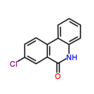 8-氯-6(5H)-鄰二氮雜菲酮結(jié)構(gòu)式_26844-83-7結(jié)構(gòu)式