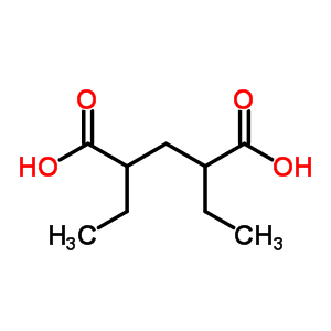 2,4-二乙基戊二酸結(jié)構(gòu)式_27899-21-4結(jié)構(gòu)式
