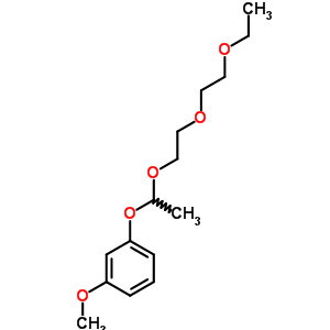 1-[1-[2-(2-乙氧基乙氧基)乙氧基]乙氧基]-3-甲氧基-苯結(jié)構(gòu)式_28583-50-8結(jié)構(gòu)式