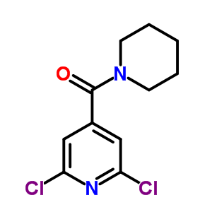 (2,6-Dichloropyridin-4-yl)(piperidino)methanoneStructure,287196-80-9Structure (2,6-Dichloropyridin-4-yl)(piperidino)methanone Structure,287196-80-9Structure