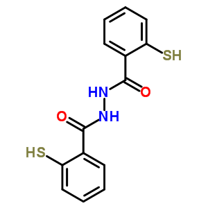 N,N’-二(2-巰基苯甲酰基)酰肼結(jié)構(gòu)式_292615-41-9結(jié)構(gòu)式