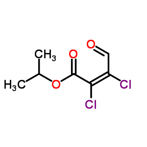 3,4-二氯-5-(1-甲基乙氧基)-2(5H)-呋喃酮結(jié)構(gòu)式_29814-12-8結(jié)構(gòu)式