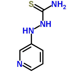 2-(3-吡啶)-肼硫代甲酰胺結(jié)構(gòu)式_29983-17-3結(jié)構(gòu)式