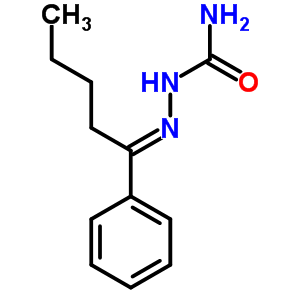 2-(1-苯基戊基)-肼羧酰胺結(jié)構(gòu)式_3030-96-4結(jié)構(gòu)式