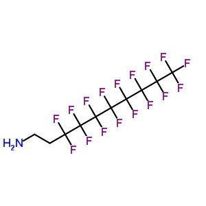 1H,1H,2H,2H-全氟癸胺結(jié)構(gòu)式_30670-30-5結(jié)構(gòu)式