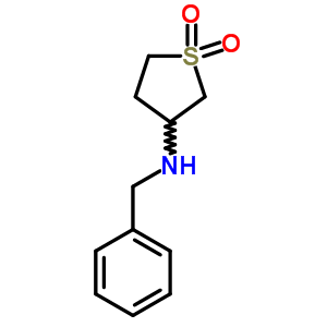 芐基-(1,1-二氧代-四氫-1lambda*6*-噻吩-3-基)-胺鹽酸鹽結(jié)構(gòu)式_321580-44-3結(jié)構(gòu)式