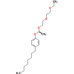 1-[1-[2-(2-乙氧基乙氧基)乙氧基]乙氧基]-4-辛基-苯結(jié)構(gòu)式_32514-70-8結(jié)構(gòu)式