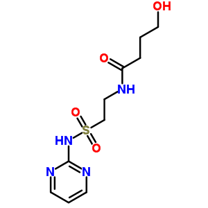 4-羥基-n-[2-[(2-嘧啶氨基)磺?；鵠乙基]-丁酰胺結構式_33406-87-0結構式