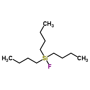三丁基-氟-硅烷結(jié)構(gòu)式_338-49-8結(jié)構(gòu)式