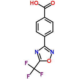 4-(5-(Trifluoromethyl)-1,2,4-oxadiazol-3-yl)benzoic acid Structure,340736-76-7Structure