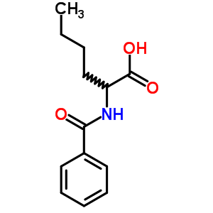 2-苯酰胺己酸結(jié)構(gòu)式_34337-14-9結(jié)構(gòu)式