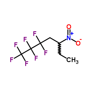 1,1,1,2,2,3,3-七氟-5-硝基-庚烷結(jié)構(gòu)式_356-66-1結(jié)構(gòu)式