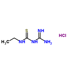 1-乙基-3-胍硫脲鹽酸鹽結(jié)構(gòu)式_381670-29-7結(jié)構(gòu)式