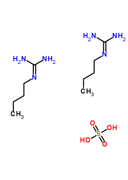 丁基胍硫酸鹽結(jié)構(gòu)式_3867-74-1結(jié)構(gòu)式