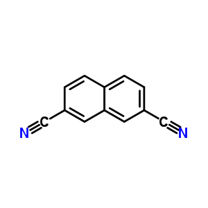 2,7-二氰基萘結(jié)構(gòu)式_39718-11-1結(jié)構(gòu)式