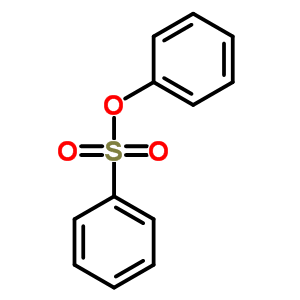 苯磺酸苯酯結(jié)構(gòu)式_4358-63-8結(jié)構(gòu)式