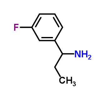 1-(3-氟苯基)丙胺結(jié)構(gòu)式_473732-57-9結(jié)構(gòu)式