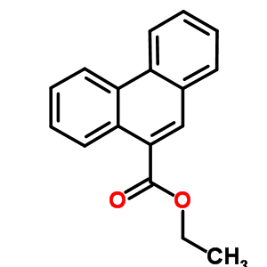 Ethyl，9-phenanthrenecarboxylic acid Structure,4895-92-5Structure