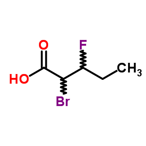 Pentanoic acid,2-bromo-3-fluoro-Structure,50884-95-2Structure Pentanoic acid,2-bromo-3-fluoro- Structure,50884-95-2Structure