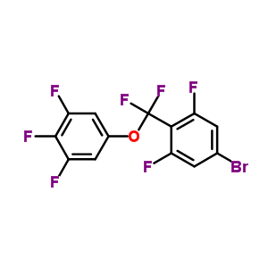 5-((4-溴-2,6-二氟苯基)二氟甲氧基)-1,2,3-三氟苯結(jié)構(gòu)式_511540-64-0結(jié)構(gòu)式