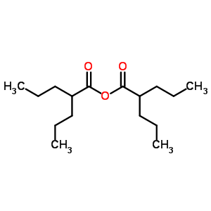 2-丙基戊酸酐結(jié)構(gòu)式_51660-44-7結(jié)構(gòu)式