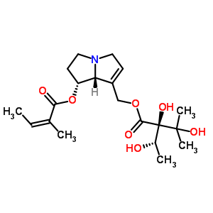 藍薊定結構式_520-68-3結構式