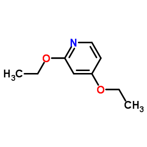 2,4-二乙氧基吡啶結(jié)構(gòu)式_52311-30-5結(jié)構(gòu)式