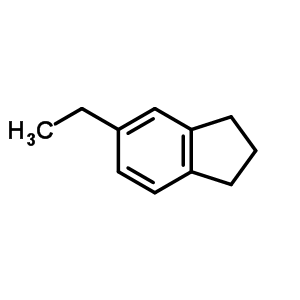 5-乙基-2,3-二氫-1H-茚結(jié)構(gòu)式_52689-24-4結(jié)構(gòu)式
