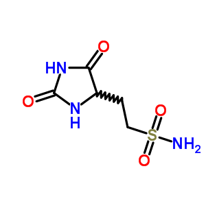 Dl-5-hydantoinethanesulfonamideStructure,5446-33-3Structure Dl-5-hydantoinethanesulfonamide Structure,5446-33-3Structure