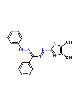 MTT甲臜結(jié)構(gòu)式_57360-69-7結(jié)構(gòu)式