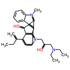 (17R)-alpha-[(二乙基氨基)甲基]-17-羥基-4,21-開環(huán)阿馬靈-4-乙醇結(jié)構(gòu)式_58893-16-6結(jié)構(gòu)式