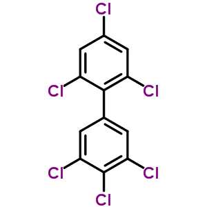 2,3,4,4,5,6-六氯聯(lián)苯結(jié)構(gòu)式_59291-65-5結(jié)構(gòu)式