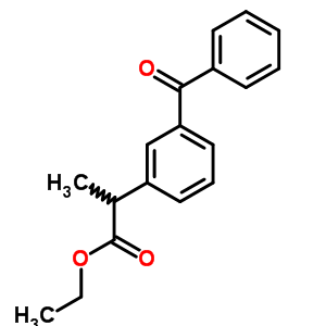 酮洛芬乙酯結(jié)構(gòu)式_60658-04-0結(jié)構(gòu)式