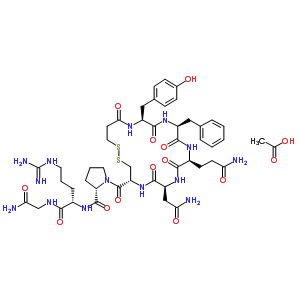 醋酸去氨加壓素結(jié)構(gòu)式_62288-83-9結(jié)構(gòu)式