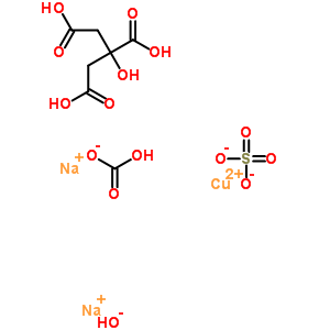 2-羥基-1,2,3-丙烷三羧酸與硫酸銅(1:1)碳酸氫鈉和氫氧化鈉的混合物結(jié)構(gòu)式_63126-89-6結(jié)構(gòu)式