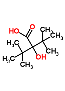 2-(1,1-二甲基乙基)-2-羥基-3,3-二甲基-丁酸結(jié)構(gòu)式_64264-39-7結(jié)構(gòu)式