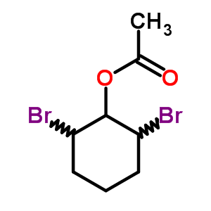 Cyclohexanol,2,6-dibromo-, acetate, (1a,2b,6b)-(9ci)Structure,64714-61-0Structure Cyclohexanol,2,6-dibromo-, acetate, (1a,2b,6b)-(9ci) Structure,64714-61-0Structure