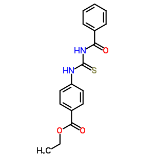 4-[[(苯甲?；被?硫氧代甲基]氨基]-苯甲酸乙酯結(jié)構(gòu)式_69165-46-4結(jié)構(gòu)式